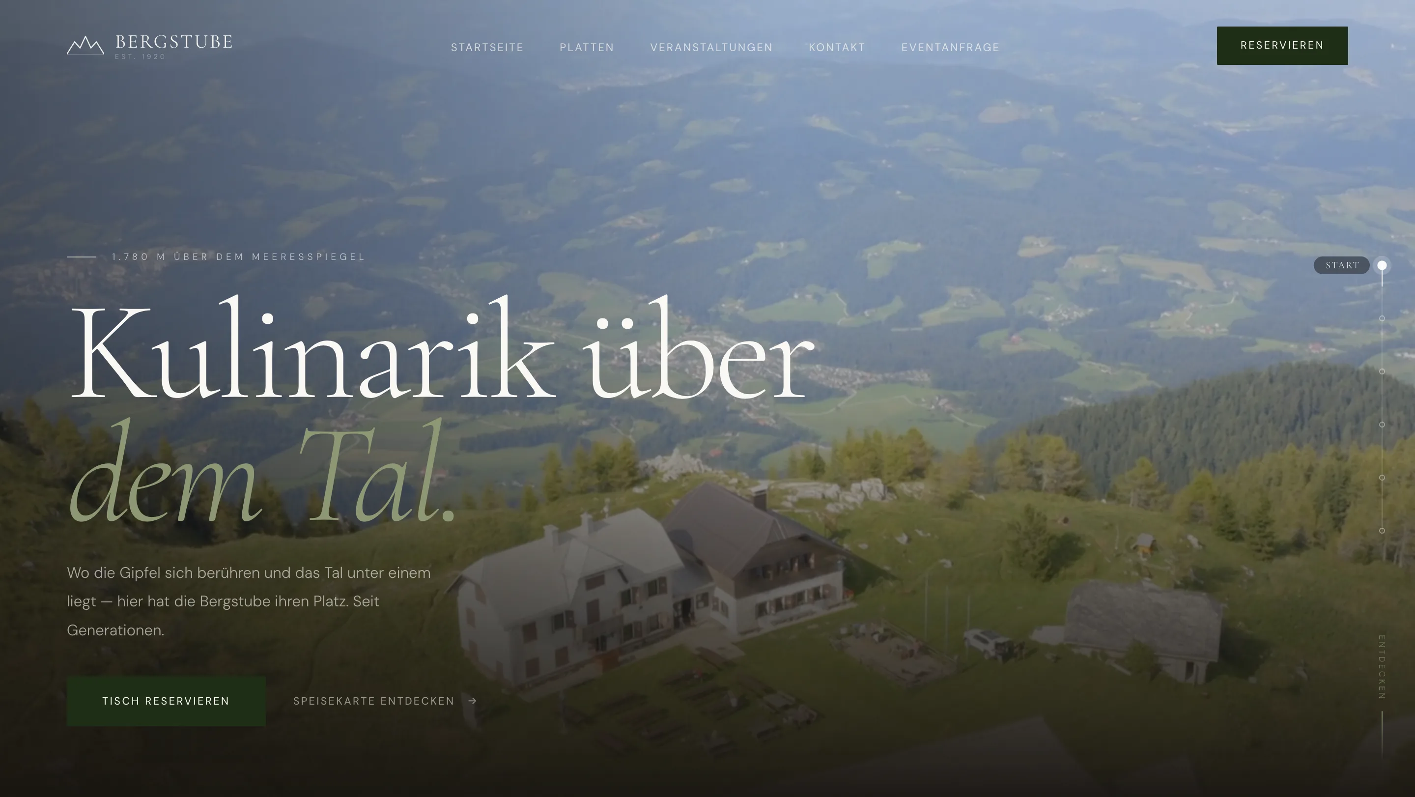 Professionelle Restaurant Webseite Premium von manita Gastro